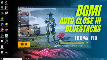 How To Fix Auto Close BGMI In Bluestacks