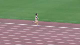 北日本インカレ 女子800m予選 3組 20180701 広田 2:12.52