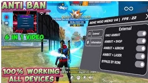 100% AIMBOT + DROP LOCATION 6 IN 1🔥✅FREE FIRE MAX 💀❤️NEW HECK OB47 || RONI MOD MENU - V19 - V20🔥✅