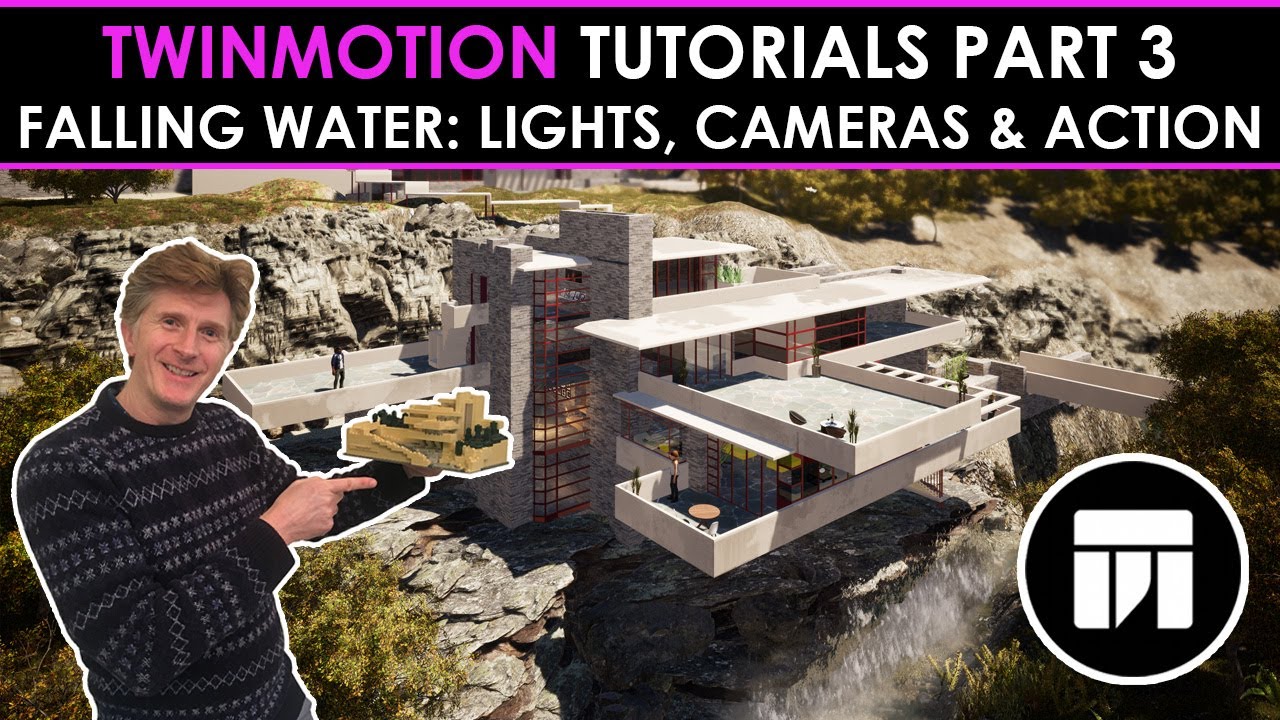 Twinmotion Tutorial Part 3: Lights, Cameras & Action - YouTube