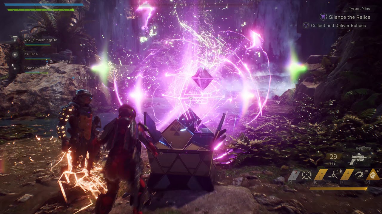 Anthem Stronghold - Tyrant mine (Hard mode) with Interceptor in 4k