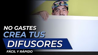 Como hacer un difusor casero -  fácil, rápido y economico