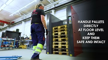 Effortless Pallet Handling with the PalletMaster® 1-5 Pallet Dispenser