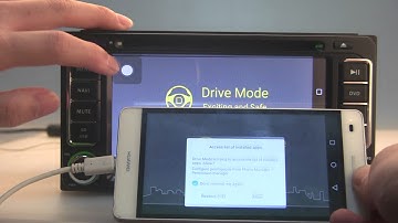 34.Screen Mirroring function operation on Wince system with Android smartphone