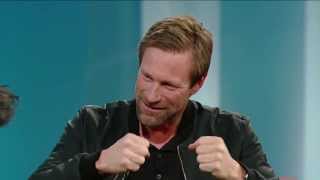 Aaron Eckhart on George Stroumboulopoulos Tonight: INTERVIEW