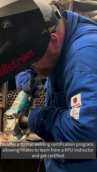 KPU offers welding program to inmates