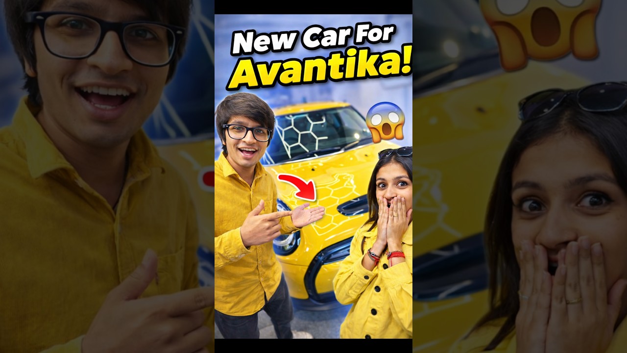 Sourav Joshi Ki Wife Avantika Bhatt Ki New Car 