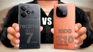 Realme Neo7 Turbo Vs Iqoo Z10 Turbo Pro Full Comparison