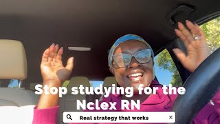 Stop studying for the nclex-RN| Real strategies that work| Stop wasting time screenshot 4