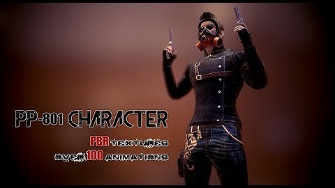 PP 801 Character Overview Unreal 4, Unity 5