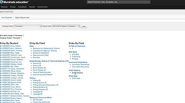 Progress Reports: Login and Getting Started