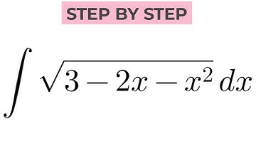 Integral √3-2x-x^2 dx
