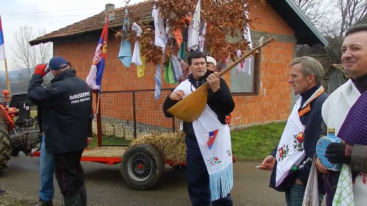 Danas je badnji dan ili badnjak NAJLJEPSI BADNJAK II 07.01.2014 - YouTube