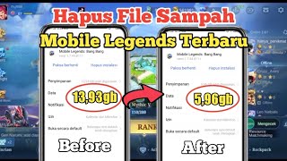 Cara Menghapus File Sampah Mobile Legends Terbaru