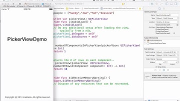 iOS开发玩转界面-UIKit-33.UIPickerView-Sample1单列列表