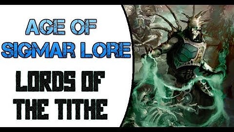 Age of Sigmar Lore: Tithemasters of the Bonereapers