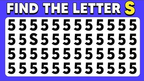 Find the ODD One Out - Numbers and Letters Edition ✅ Easy, Medium, Hard - 30 Levels Quiz