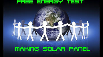 SOLAR PANEL :  MAKING FRAME  PART 1/3 HD