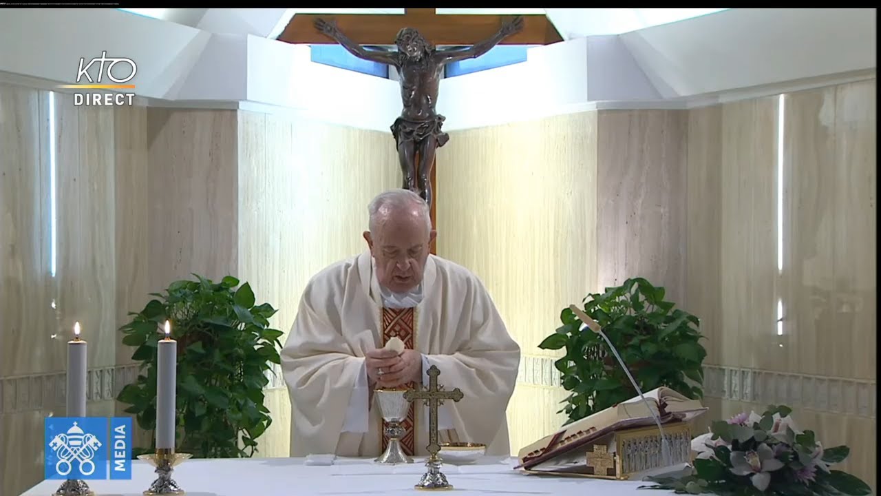 Messe du pape François du samedi 2 mai 2020 - YouTube