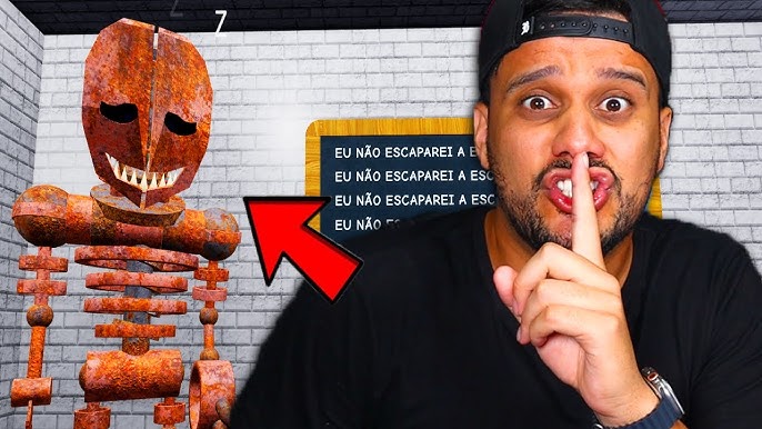PROFESSORA MALVADA! ESCAPE da ESCOLA dos ANIMATRONICS! Roblox (Escape Miss Ani-Tron's Detention)