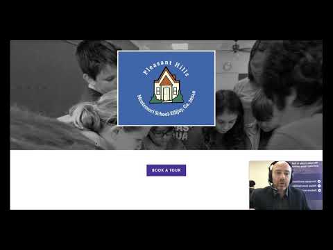 Hubbli Enrollment Marketing Website review for Pleasant Hills Montessori School