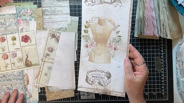 Scrappy Saturday! - Stamperia Scraps into Ephemera!