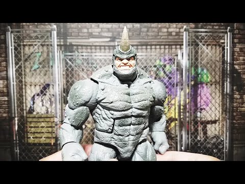 Marvel Legends Spider-Man Retro Series Marvel's Rhino Review