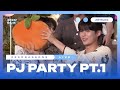 Eng sub boys planet pajama party part 1