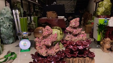 Đôi tinh thể ruby - ĐÁ RUBY-CÂY ĐÁ RUBY LH 0931573757