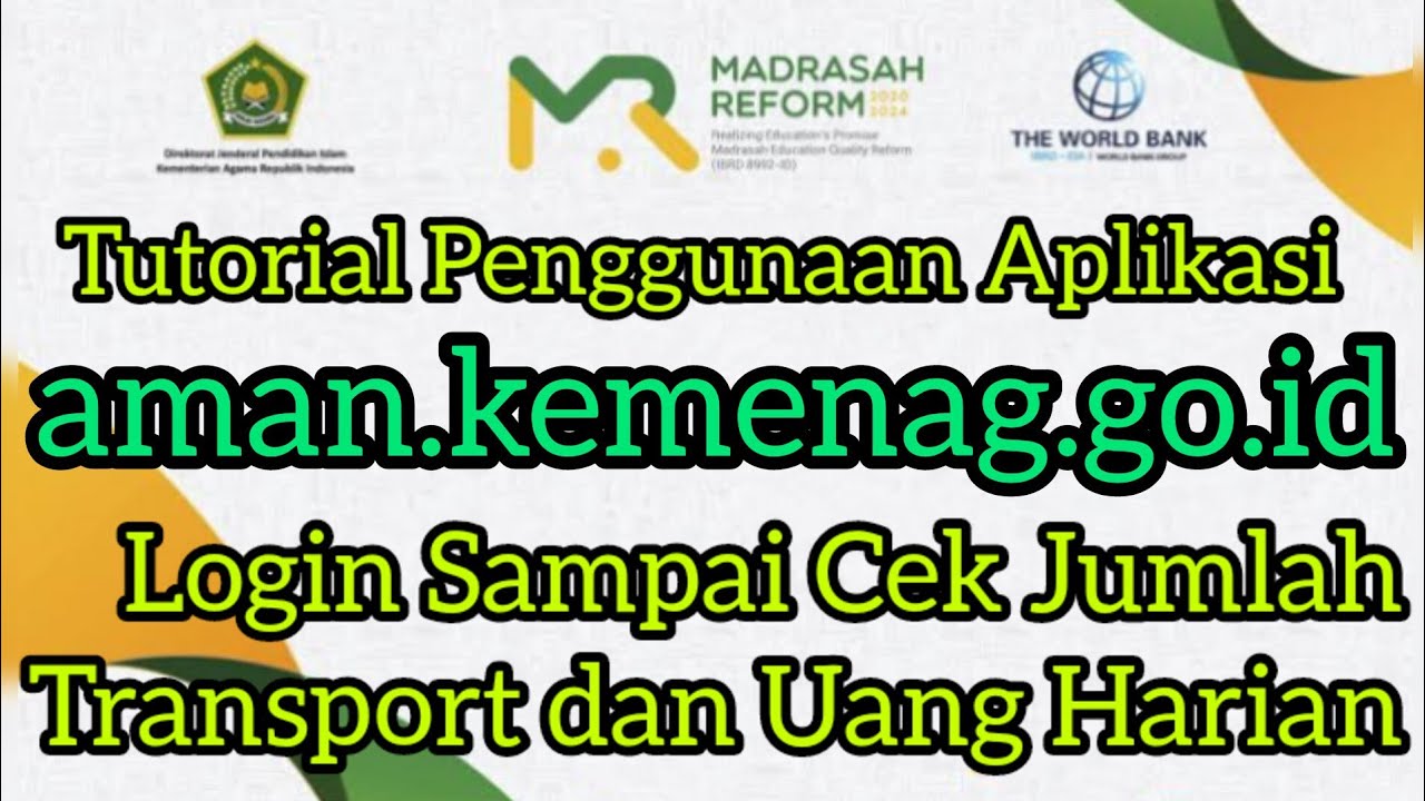Login Aman Sampai Cek Transport Honor dan Uang Harian Bimtek EDM Erkam