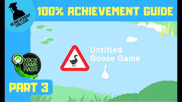 Untitled Goose Game 100% Walkthrough Achievement Guide Part 3