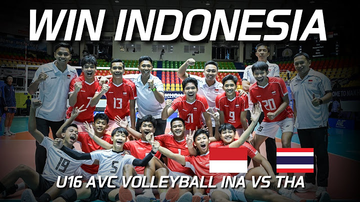 [INAvsTHA Highlight] 2025 AVC MEN'S 16 VOLLEYBALL CHAMPIONSHIP  INDONESIA VS THAILAND