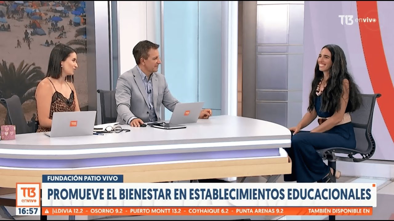 Entrevista Ángela Ibáñez T13 En Vivo