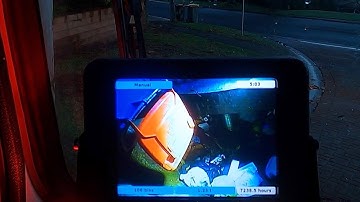 Paddle Packing Garbage Hopper Footage + In Cab Driving POV