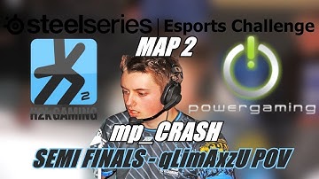 qLimAxzU POV - SEC 2010 - H2k vs power SEMI FINAL [MAP 2] mp_crash (15-15) cod4 promod