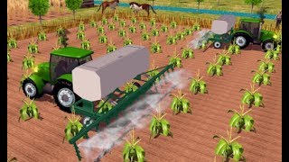 Android Gameplay farming sim 2018 - tractor driving simulator screenshot 4
