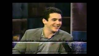 Fred Savage On Late Night March 12, 1998