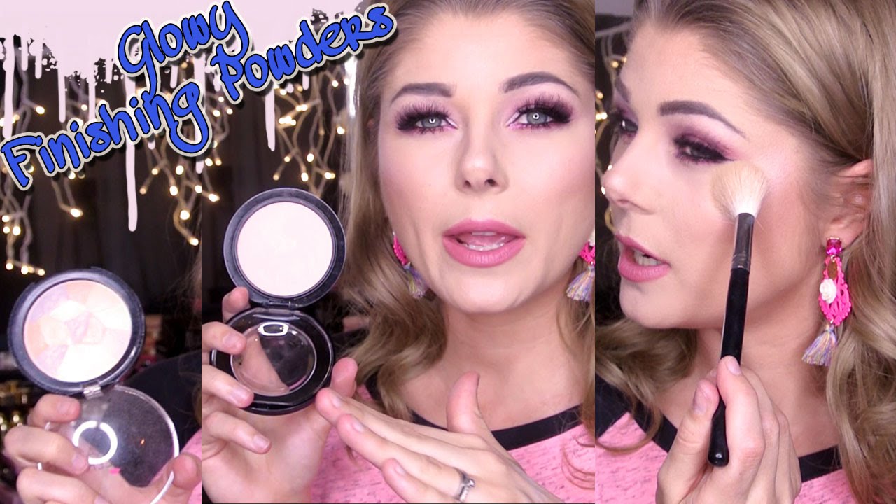 How to Get A Dewy Face With Glowy Finishing Powders YouTube