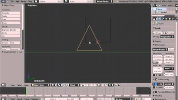 BLENDER QUICK REF - How Snap an object to a face surface - Version 5