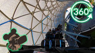 360º Ride on TRON Lightcycle / Run at Magic Kingdom - Back Chair Car