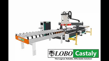 Castaly - CNC Face/4-edges, Thru-Feed Machining Center