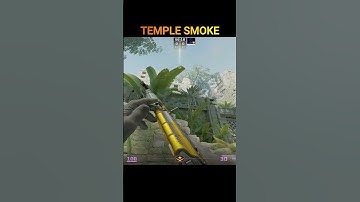 Temple Smoke on Ancient #cs2 #smoke #ancient #shorts #counterstrike #csgo