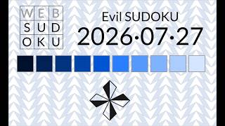 Sudoku Evil,  Jul. 27, 2026