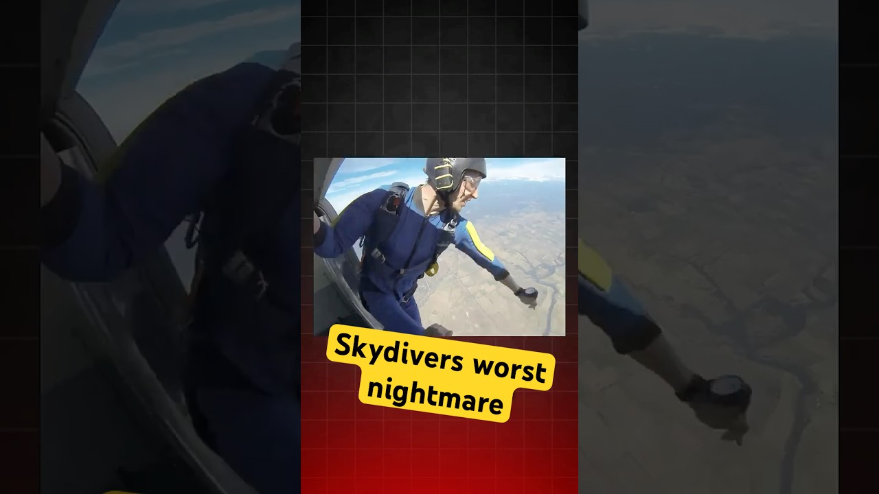 BEYOND BAD LUCK! #skydiving #freedall #horror #horrorstory #seizure