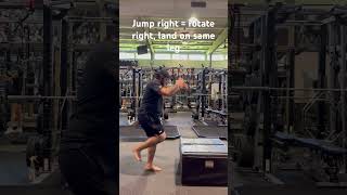 SL Rotational Box Jump