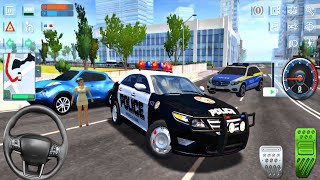 Police Sim 2022 Game #8 | Lái Xe Cảnh sát tuần tra đường phố | NTB gameplay screenshot 2