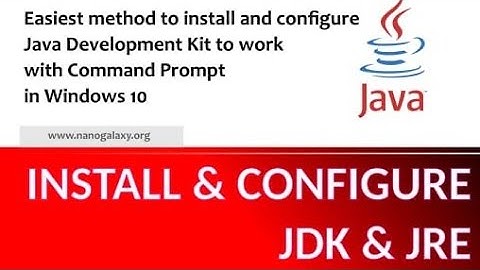 How to Setup Environment Variables for Java in Windows 10
