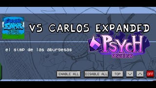 Friday Night Funkin vs carlos expanded mod pack en drive