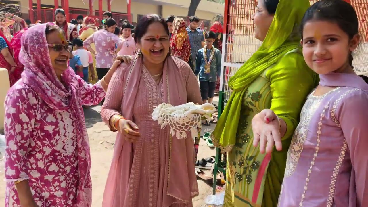 Holi Puja. Holika Dahan. Morning to night festival routine..