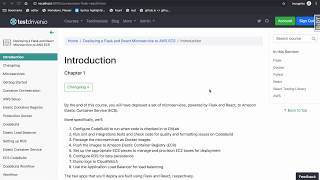 Final Project from the "Deploying a Flask and React Microservice to AWS ECS" course